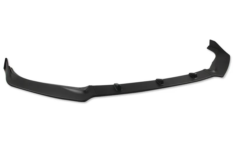 2016-2019 Nissan Sentra Unpainted Matte Black 3-Piece Front Bumper Body Spoiler Splitter Lip Kit - Image 2