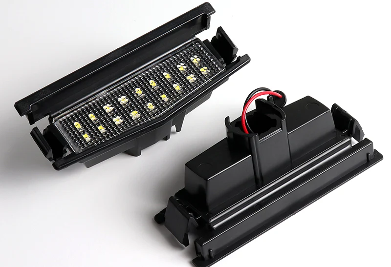 2016-2021 Mazda MX-5 Miata White 18-SMD 6000K LED License Plate Lights (2pcs) - Image 3
