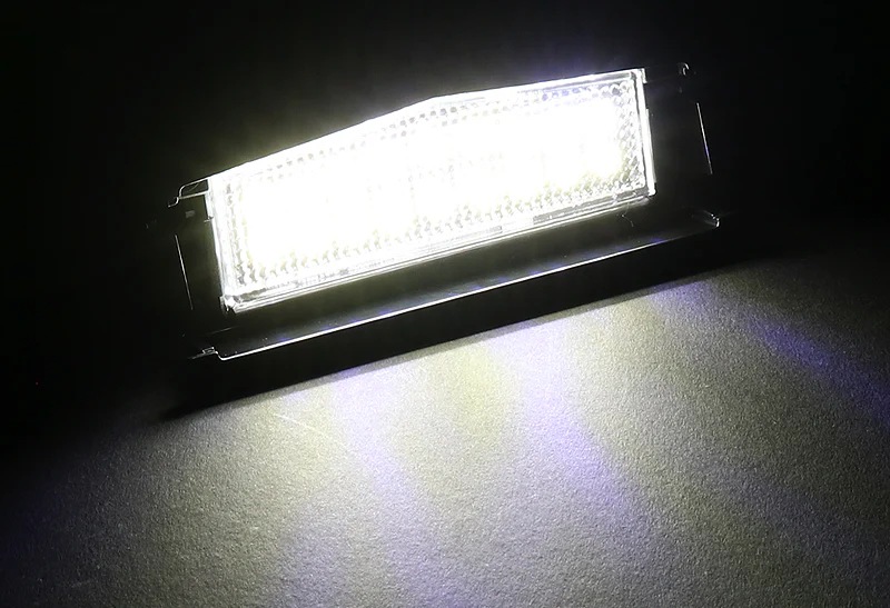 2016-2021 Mazda MX-5 Miata White 18-SMD 6000K LED License Plate Lights (2pcs) - Image 4