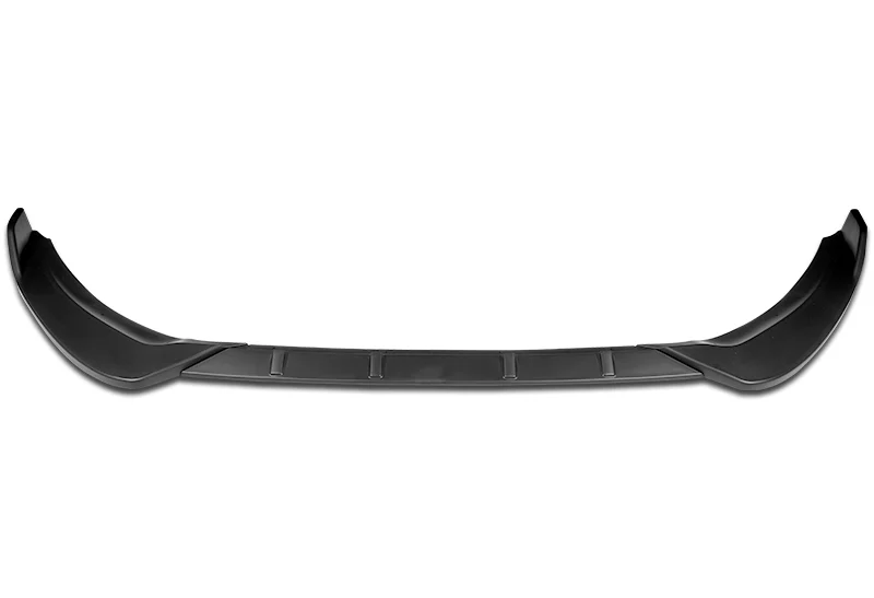 2017-2018 Ford Fusion/Mondeo Unpainted Black 3-Piece Front Bumper Body Spoiler Splitter Lip Kit Keychain Set - Image 3