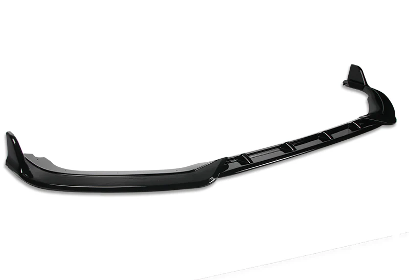 2018-2021 Honda Fit JDM Painted Black 3-Piece Front Bumper Body Spoiler Splitter Lip Kit with Keychain Set - Image 3