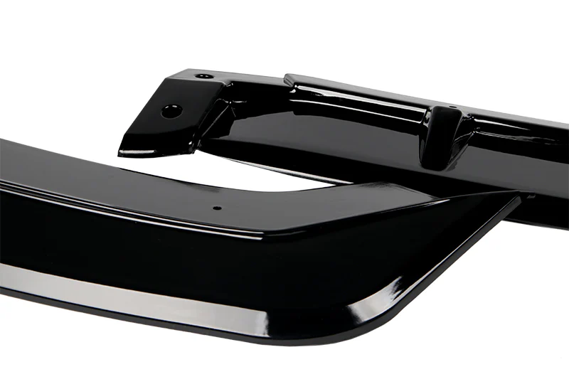 2018-2021 Honda Fit JDM Painted Black 3-Piece Front Bumper Body Spoiler Splitter Lip Kit with Keychain Set - Image 7