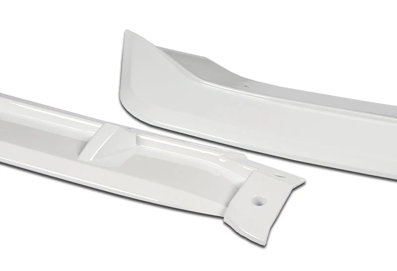 2018-2021 Honda Fit JDM Painted White 3-Piece Front Bumper Body Spoiler Splitter Lip Kit - Image 4