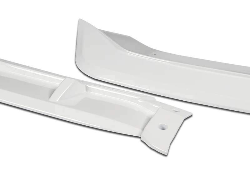2018-2021 Honda Fit JDM Painted White 3-Piece Front Bumper Body Spoiler Splitter Lip Kit with Keychain Set - Image 7