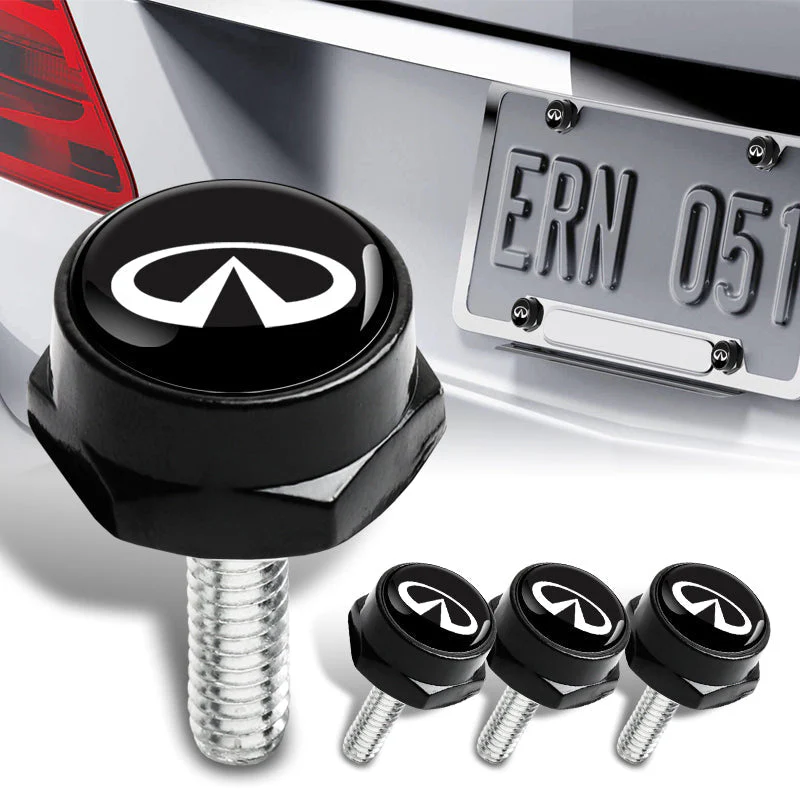 2018-2021 Infiniti Q50 Premium Painted Black 3-Piece Front Bumper Body Spoiler Splitter Lip Kit with Screw Bolt Cap Set - Image 7