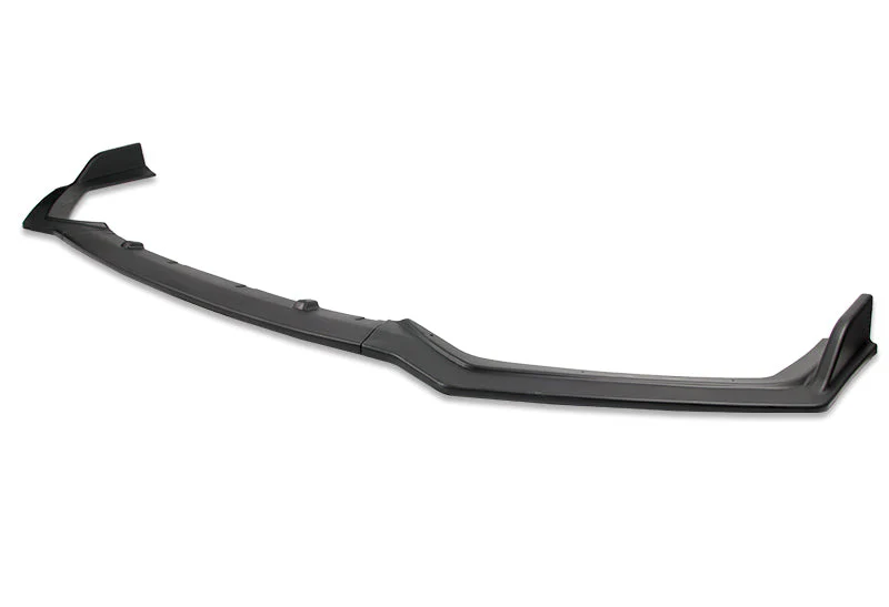 2018-2021 Infiniti Q50 Sport Unpainted Black Front Bumper Body Kit Lip 3PCS with License Plate Frame - Image 3