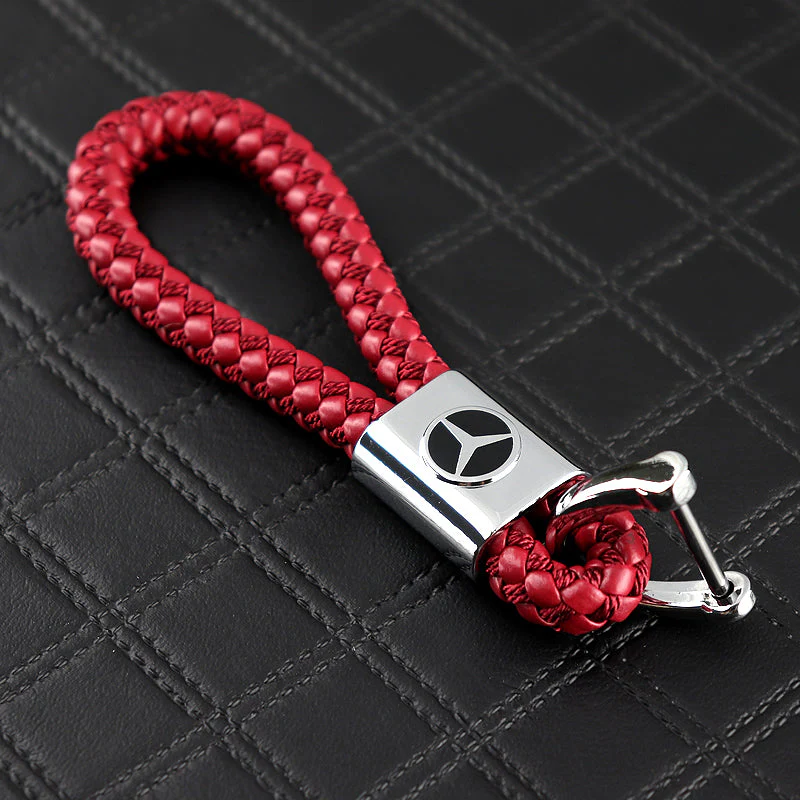 2019-2021 Mercedes W205 C-Class Carbon Style 3-Piece Front Bumper Body Spoiler Splitter Lip Kit with Keychain - Image 4