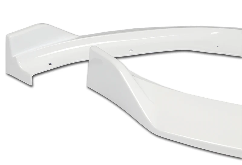 2019-2022 BMW G20 M-Sport M340i Painted White 3-Piece Front Bumper Body Spoiler Splitter Lip Kit with Free Gift - Image 2