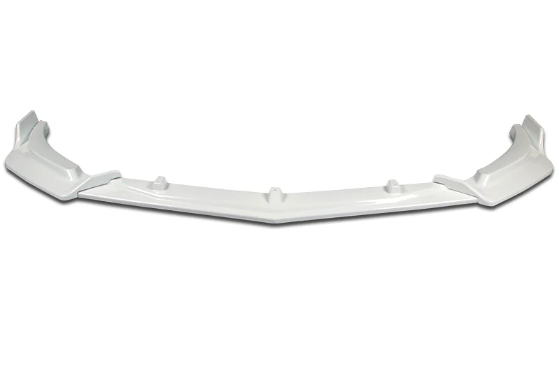 2019-2021 Chevrolet Malibu Painted White 3-Piece Front Bumper Body Spoiler Splitter Lip Kit with Vinyl Decal - Image 3