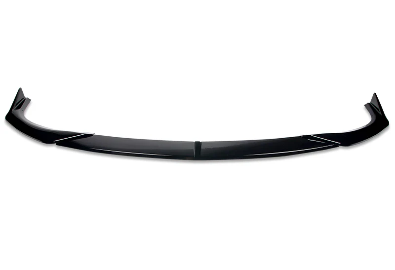 2019-2021 Mazda 3 Mazda3 Painted Black 3-Piece Front Bumper Body Spoiler Splitter Lip Kit - Image 3