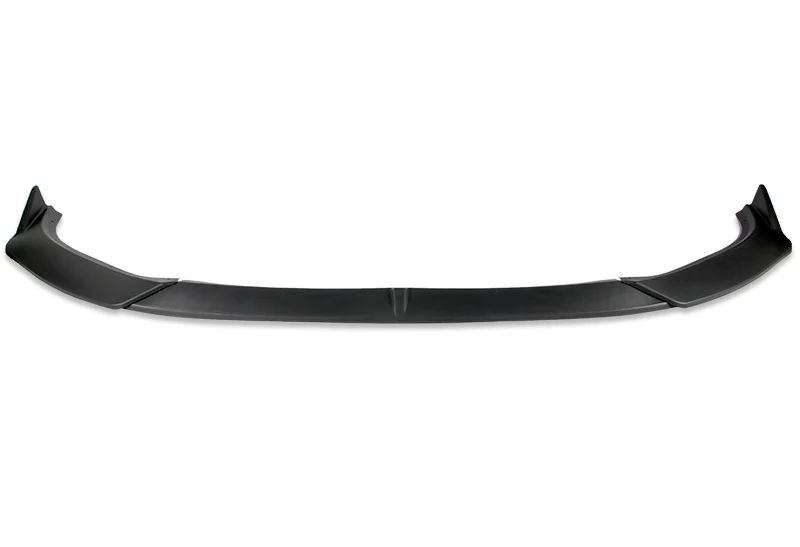 2019-2021 Mazda 6 Atenza Unpainted Matte Black 3-Piece Front Bumper Body Spoiler Splitter Lip Kit with Carbon Fiber Emblem - Image 3