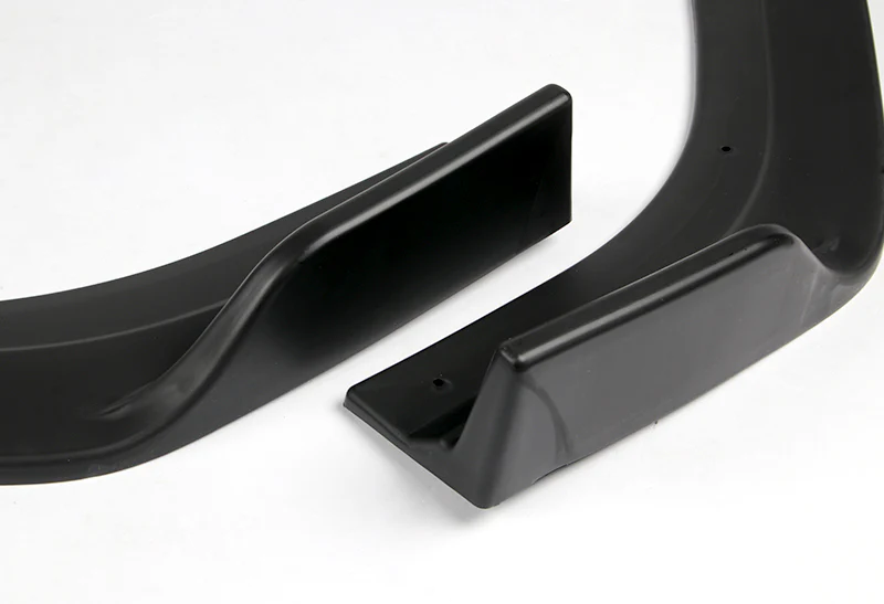 2019-2021 Nissan Altima Unpainted Matte Black 3-Piece Front Bumper Body Spoiler Splitter Lip Kit - Image 2