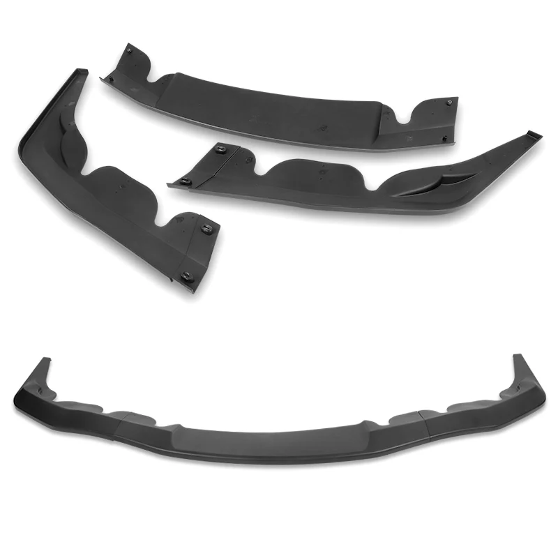 2019-2026 Toyota Supra A90 Matte Black 3-Piece Front Bumper Body Spoiler Splitter Lip Kit - Image 3