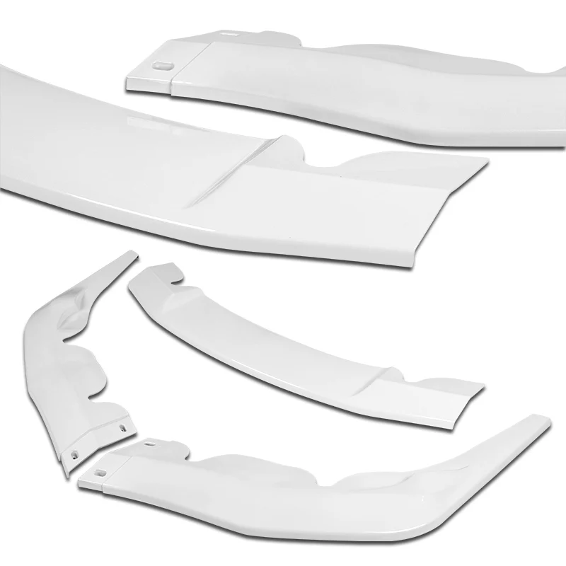 2019-2026 Toyota Supra A90 Painted White 3-Piece Front Bumper Body Spoiler Splitter Lip Kit - Image 6