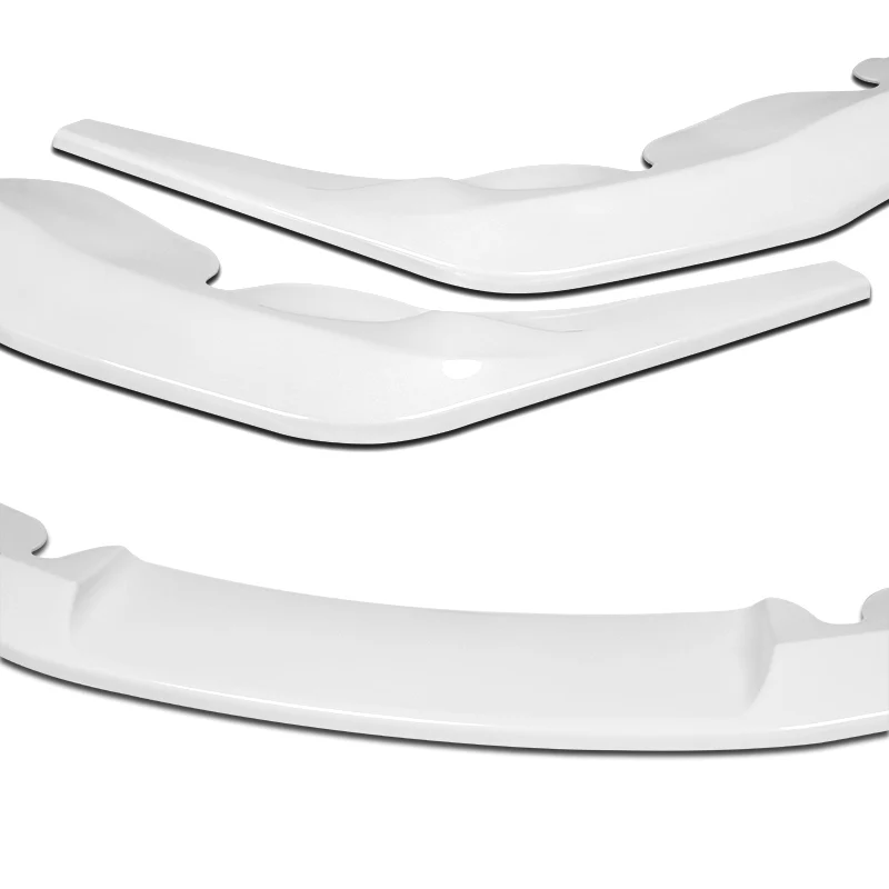 2019-2026 Toyota Supra A90 Painted White 3-Piece Front Bumper Body Spoiler Splitter Lip Kit - Image 8