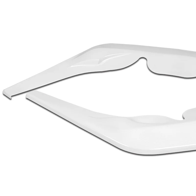 2019-2026 Toyota Supra A90 Painted White 3-Piece Front Bumper Body Spoiler Splitter Lip Kit with Keychain Set - Image 3