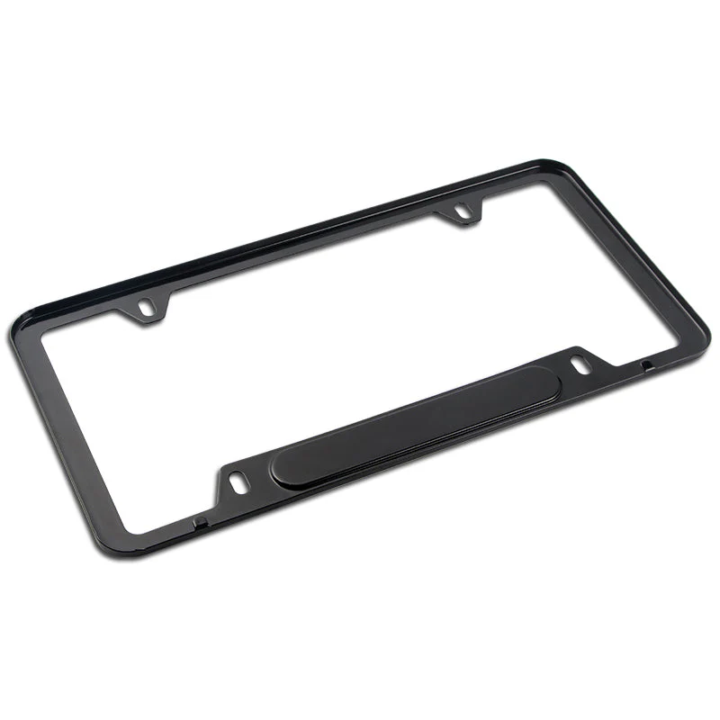 2PCS For DODGE Charger/Challenger Black Stainless Steel License Plate Frame with License Plate Lights - Image 10