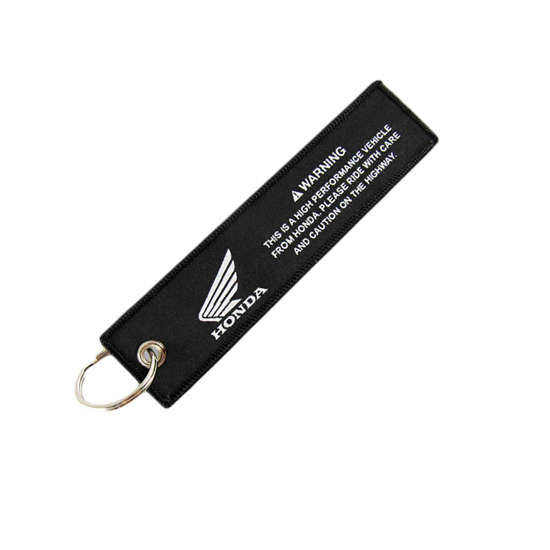 2pcs HONDA WING 400X motorcycle Keychain Keyring Bike Modern Gift Double Sided New - Image 5