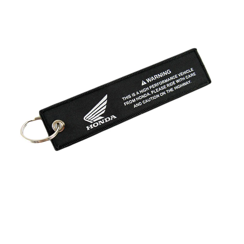 2pcs HONDA WING 400X motorcycle Keychain Keyring Bike Modern Gift Double Sided New - Image 6