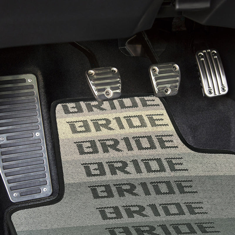 2PCS JDM Bride Racing Fabric Floor Mats Interior Carpets for 13-17 Honda Accord - Image 8