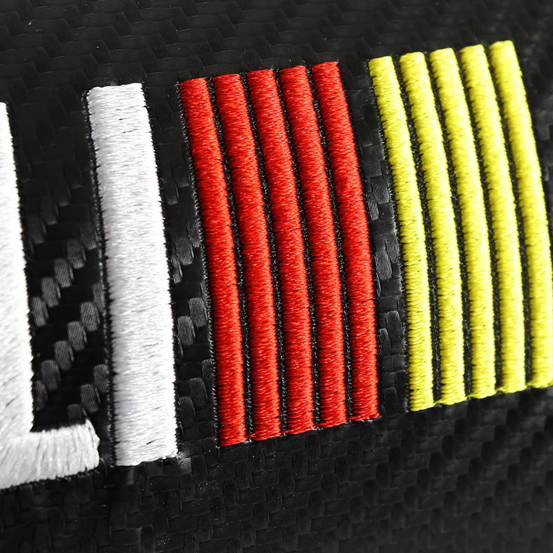 Mitsubishi Ralliart Carbon Fiber Look Seat Pillow x2 - Image 3