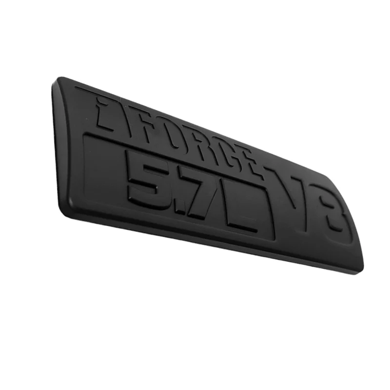 2PCS SET iFORCE 5.7L V8 Side Fender Door Badge Emblem For Toyota TRD PRO Sport Toyota Tundra 2014-2018 - Image 2