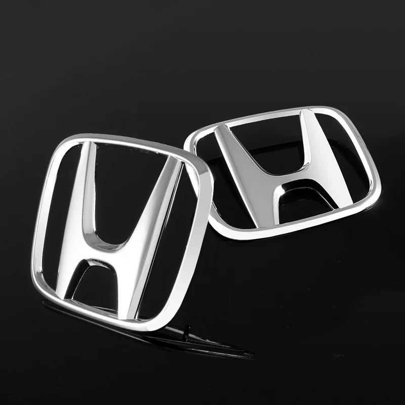 3 PCS Set Honda Chrome Front & Rear "H" Emblem with Accord Set for 2008 - 2012 Accord Coupe 2DR - Image 6