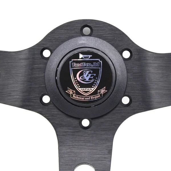 320mm Vertex 1996 Leather Deep Dish Modified Steering Wheel Sports Steering Wheel OMP MOMO Racing - Image 2