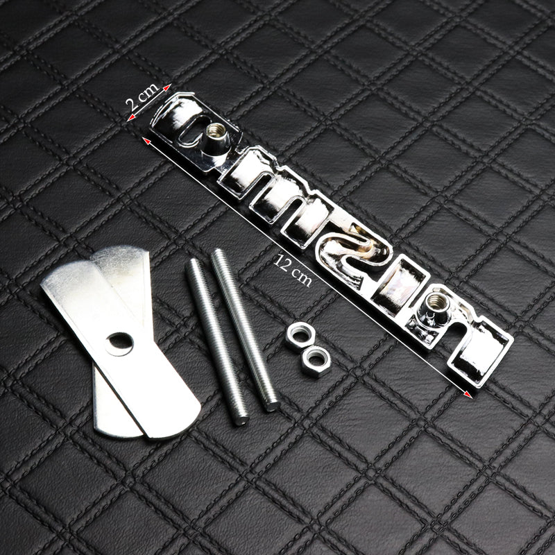 Nissan Nismo Chrome 3D Emblem Badge for Front Grille - Image 3