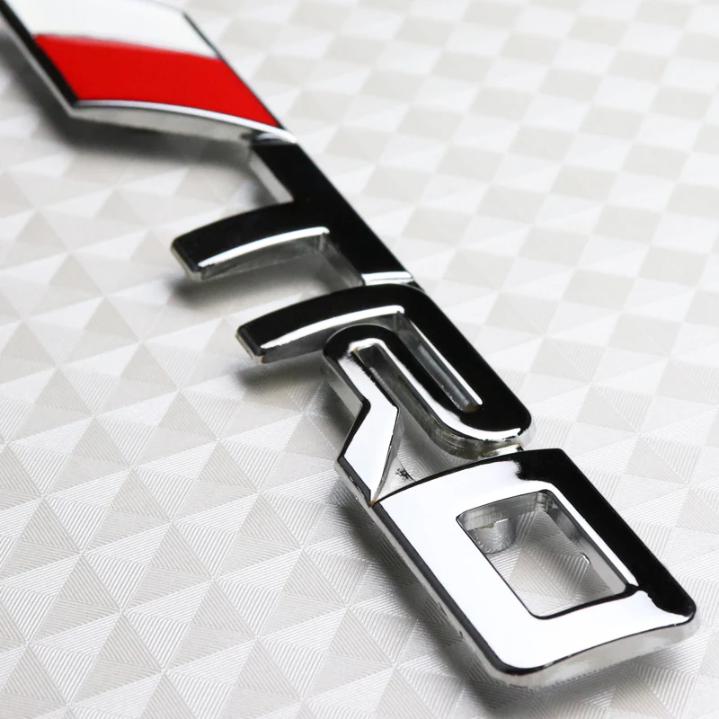 Toyota TRD Chrome 3D Emblem Badge for Front Grille - Image 5