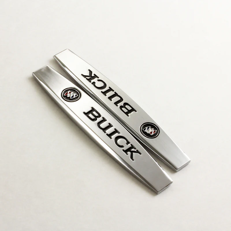 Buick 3D Metal Emblem Sticker x2 - Image 2