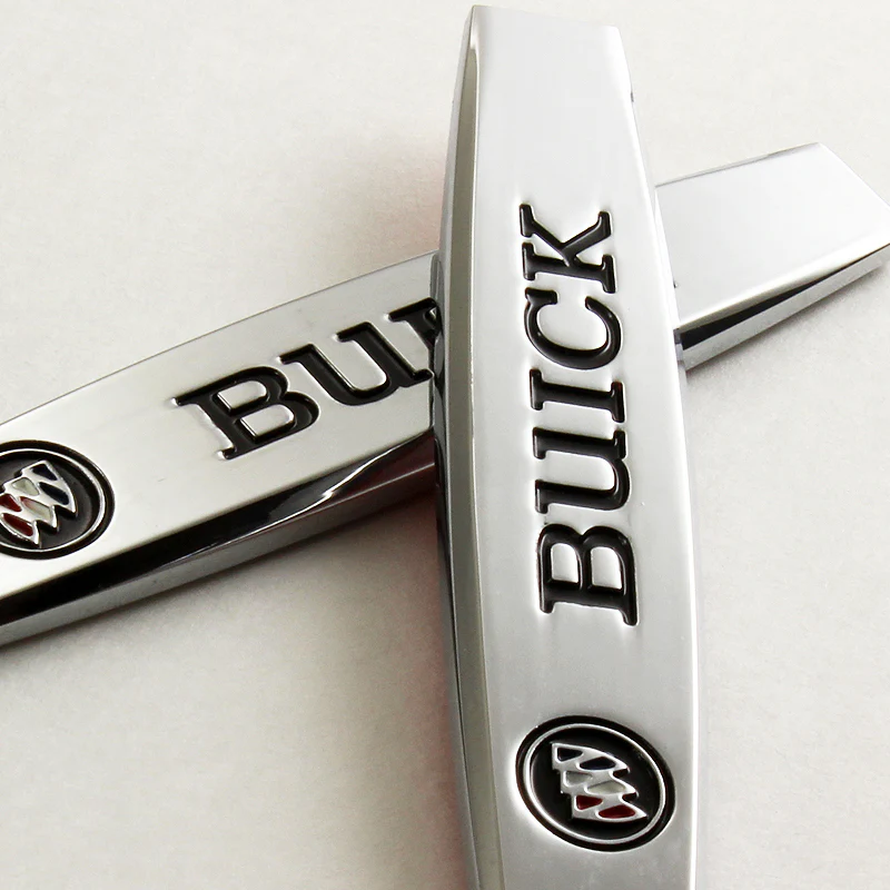 Buick 3D Metal Emblem Sticker x2 - Image 4