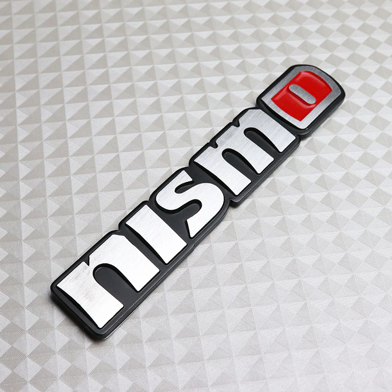 Nissan Nismo Chrome 3D Emblem Sticker (16CM) - Image 3