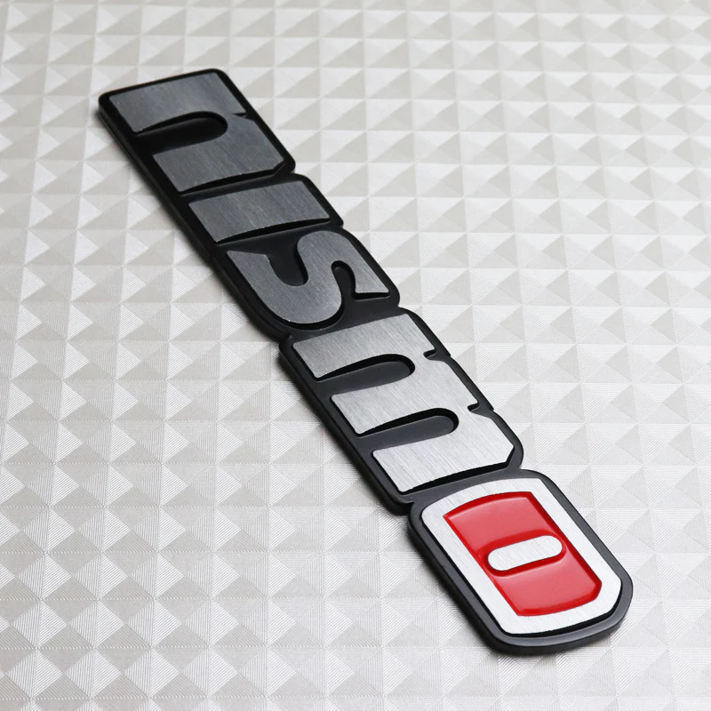 Nissan Nismo Chrome 3D Emblem Sticker (16CM) - Image 4