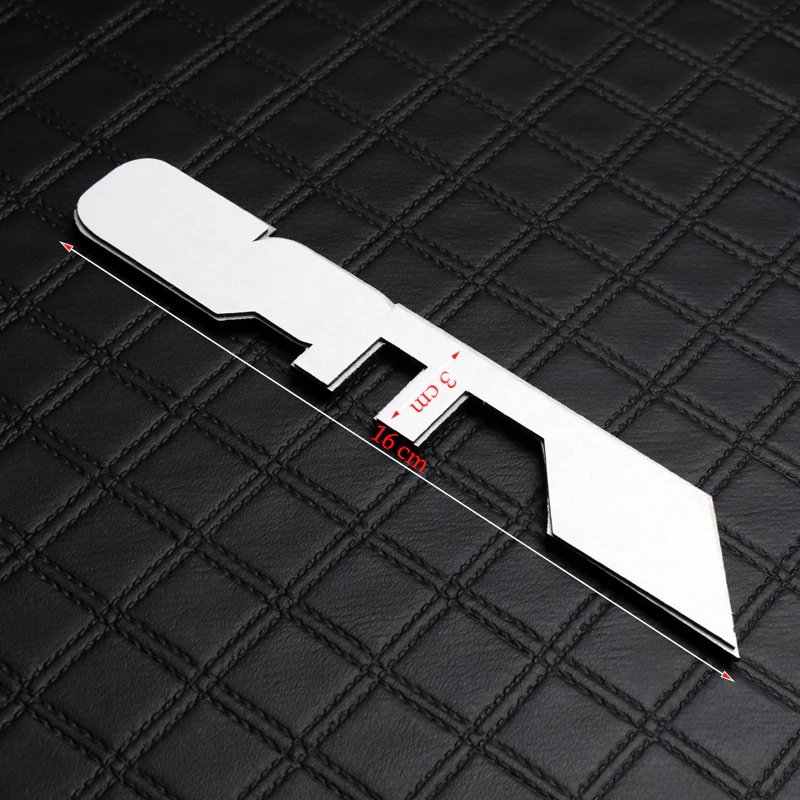 Toyota TRD Chrome 3D Aluminum Emblem Sticker (16CM) - Image 3