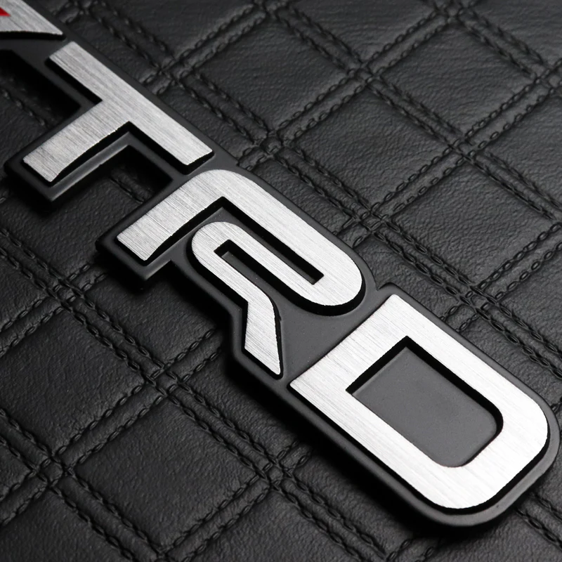 Toyota TRD Chrome 3D Aluminum Emblem Sticker (16CM) - Image 5