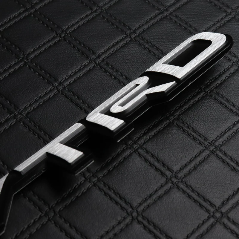 Toyota TRD Chrome 3D Aluminum Emblem Sticker (16CM) - Image 6