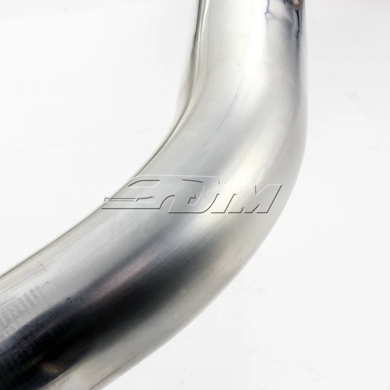 4" Rainbow Tip Muffler Stainless Steel Catback Exhaust System For 2001 2002 2003 2004 2005 Honda Civic EX 2DR / 4DR 1.7L - Image 5