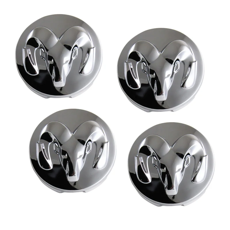 4pcs Chrome Silver Center Wheel Hub Caps for Dodge Ram 1500 Dakota Durango 63MM - Image 4