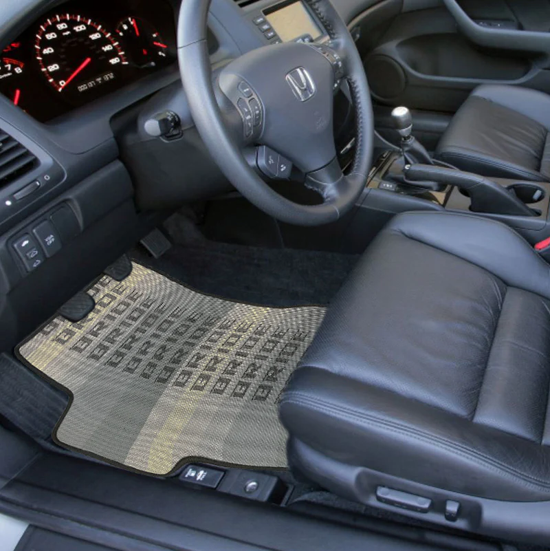4PCS JDM Bride Racing Set Floor Mats Interior Carpets for 03-07 Honda Accord with Neck Headrest Pillows - Image 10