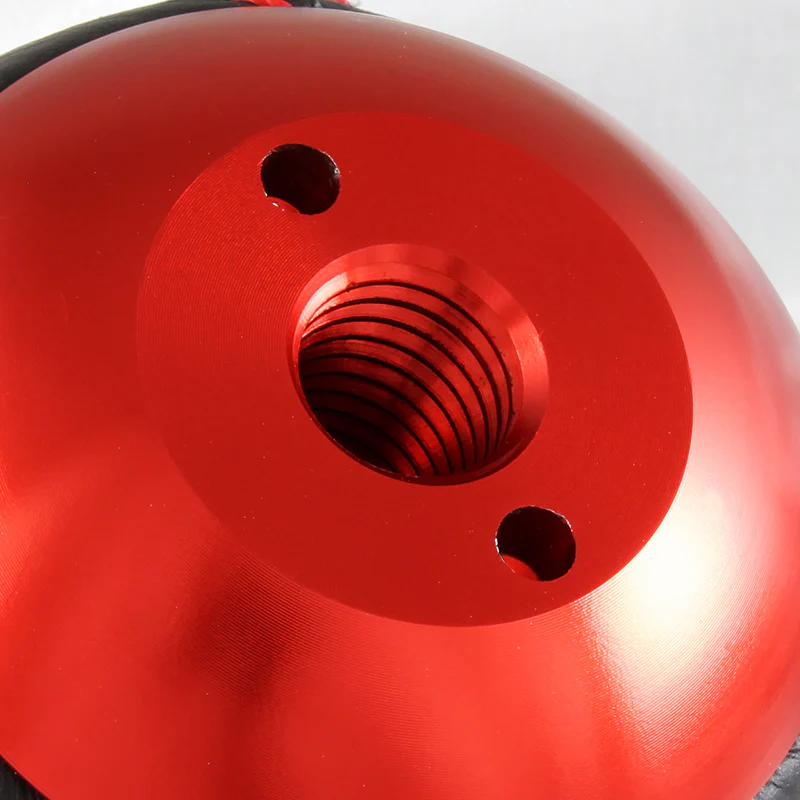 Mugen 5-Speed Red Shift Knob with PVC Leather - Image 4