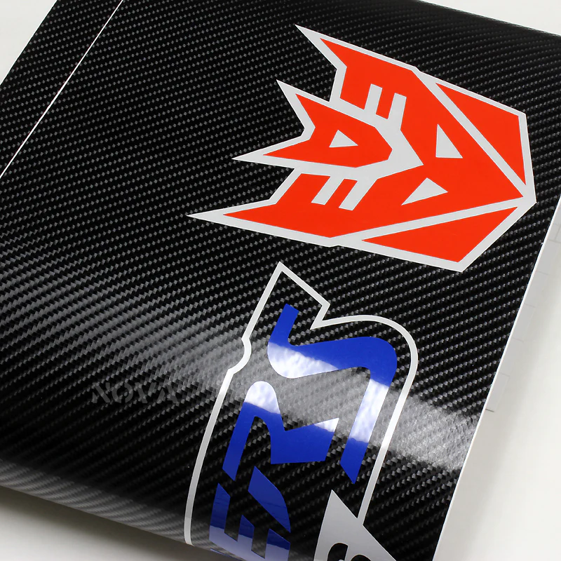 Transformers Carbon Fiber Windshield Banner - Image 5