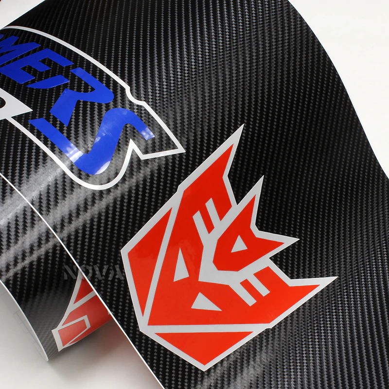 Transformers Carbon Fiber Windshield Banner - Image 6