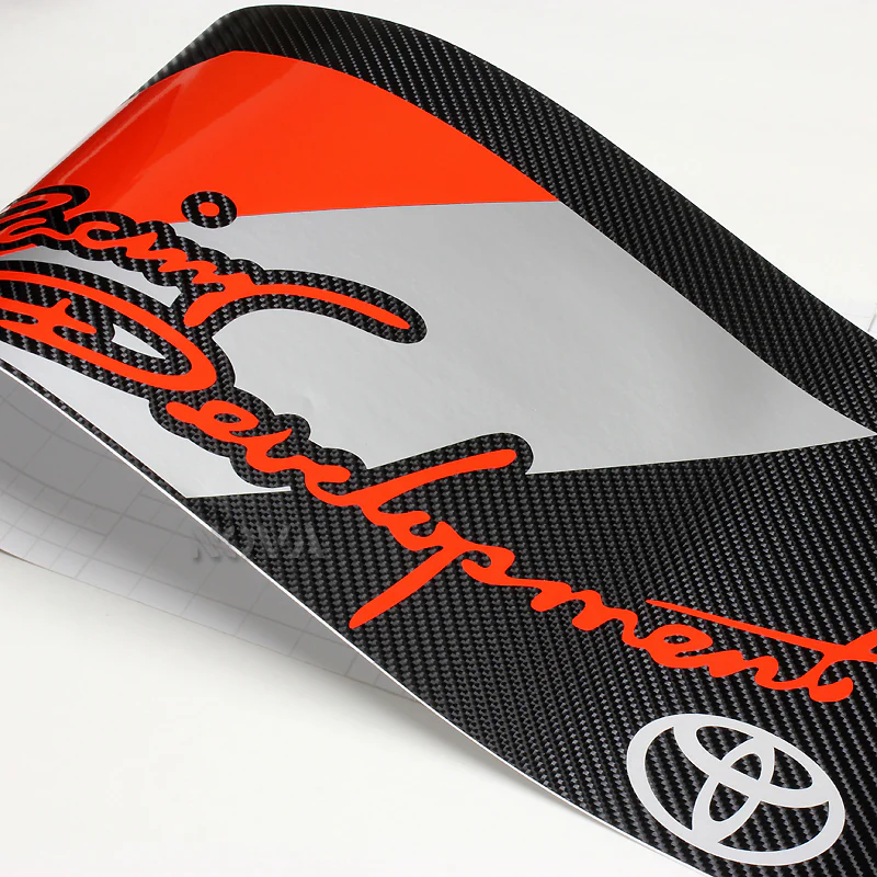 Toyota TRD Carbon Fiber Windshield Banner - Image 4