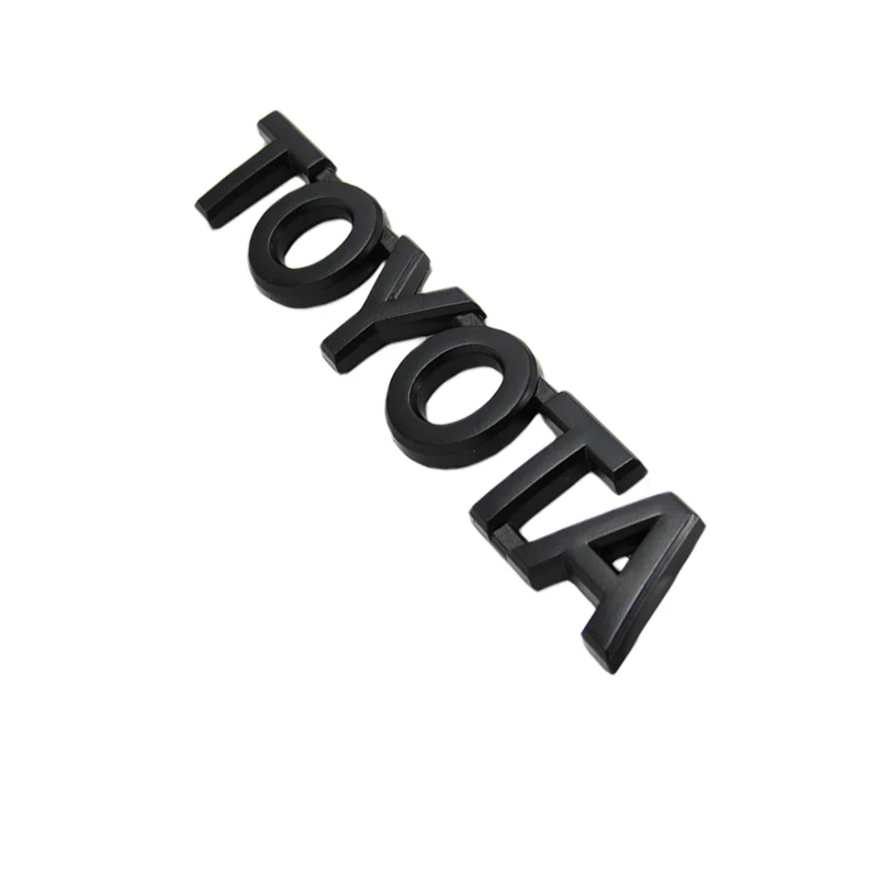 7 PCS Set Matte Black TOYOTA TACOMA V6 SR5 Door Tailgate Emblem Badge Sticker KIT - Image 9