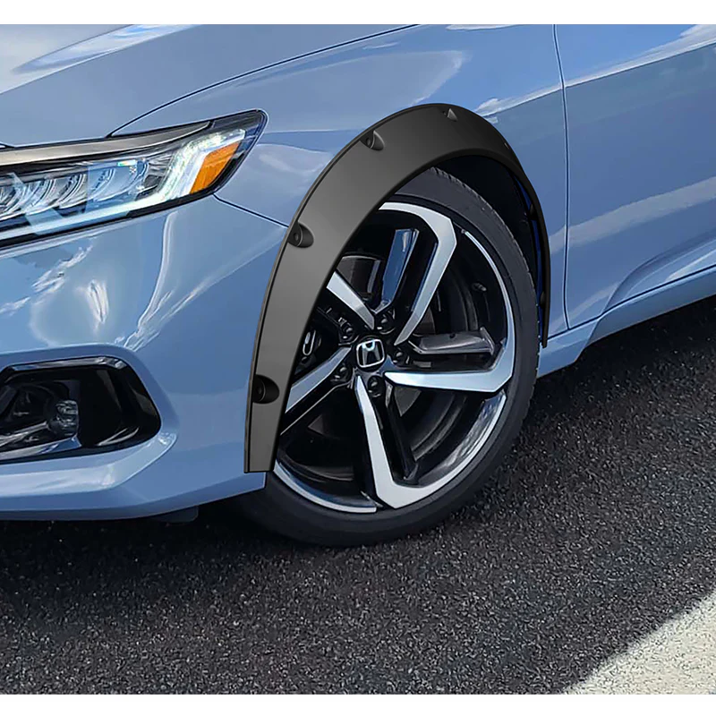 890 mm Universal Flexible Extra-Wide Wheel Fender Flares 4 Pieces -Matte Black - Image 7