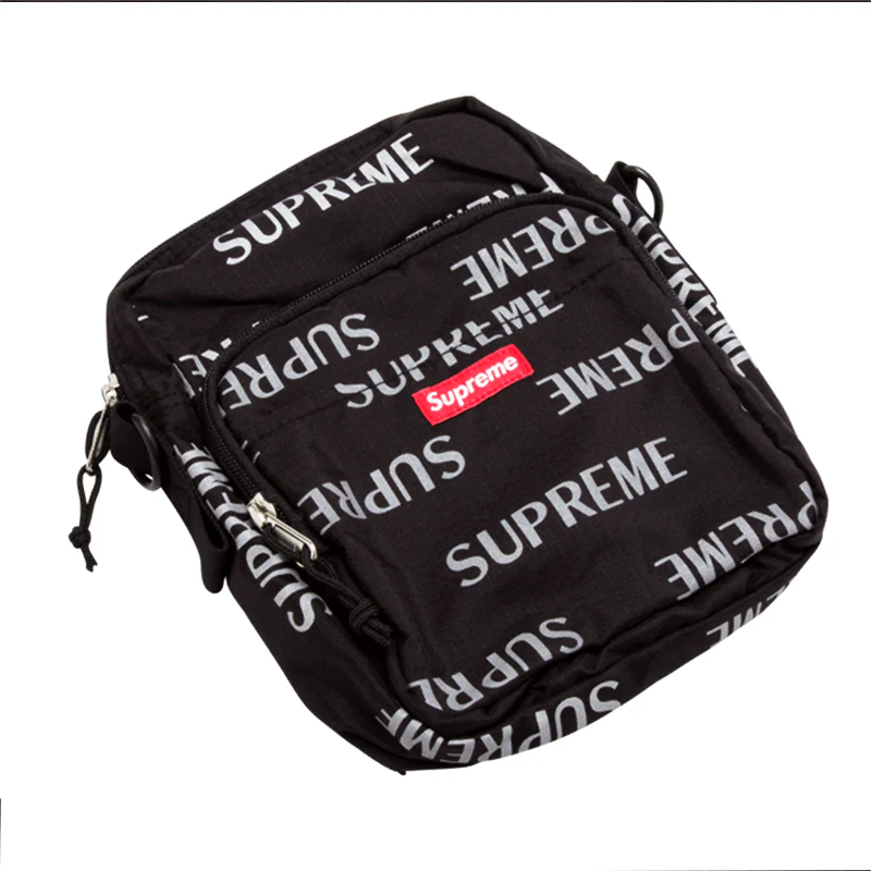 9" Supreme3M Black Reflective Repeat Small Shoulder Popular Messenger Bag NEW 9"x 6.6" - Image 4