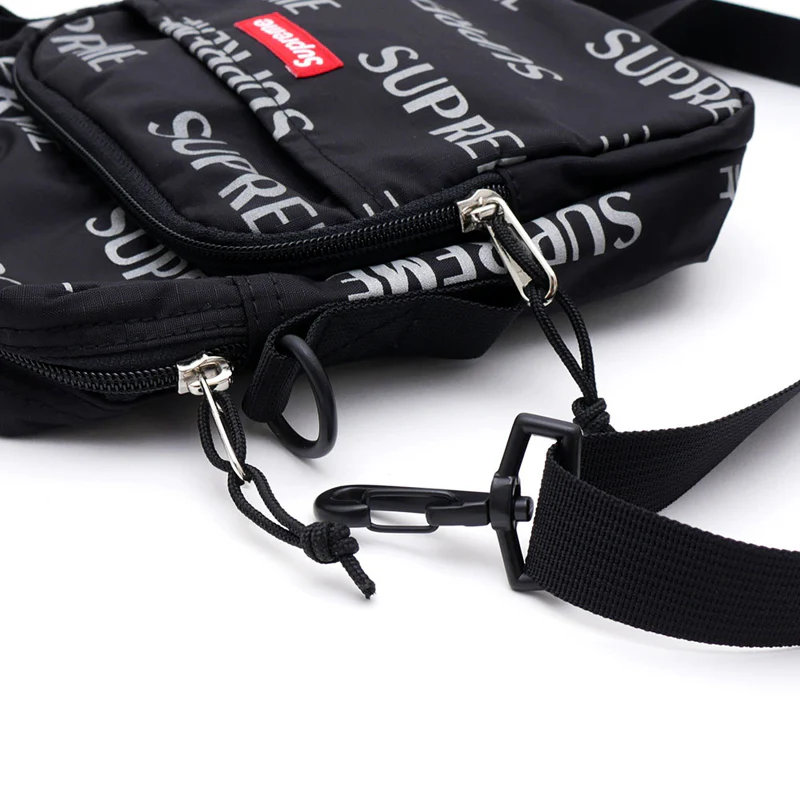 9" Supreme3M Black Reflective Repeat Small Shoulder Popular Messenger Bag NEW 9"x 6.6" - Image 6