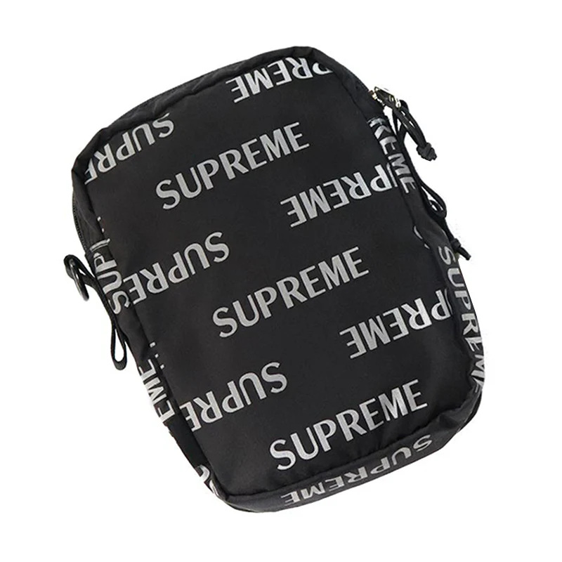 9" Supreme3M Black Reflective Repeat Small Shoulder Popular Messenger Bag NEW 9"x 6.6" - Image 7