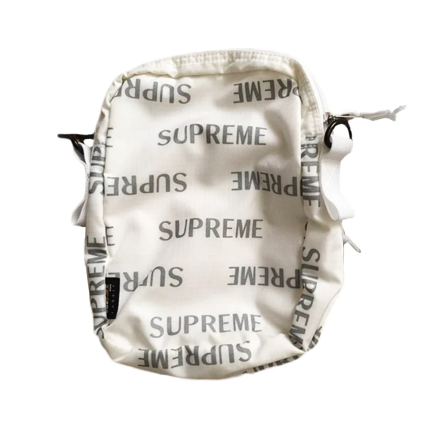 9" Supreme3M White Reflective Repeat Small Shoulder Popular Messenger Bag NEW 9"x 6.6" - Image 2